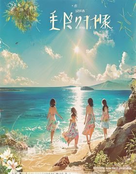 濑亚美莉写真集夏之诗封面，夏日海边场景，阳光明媚，青春活力十足
